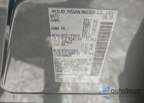 2019 Infiniti Qx60 Luxe from USA, damaged, VIN 5N1DL0MNXKC512120